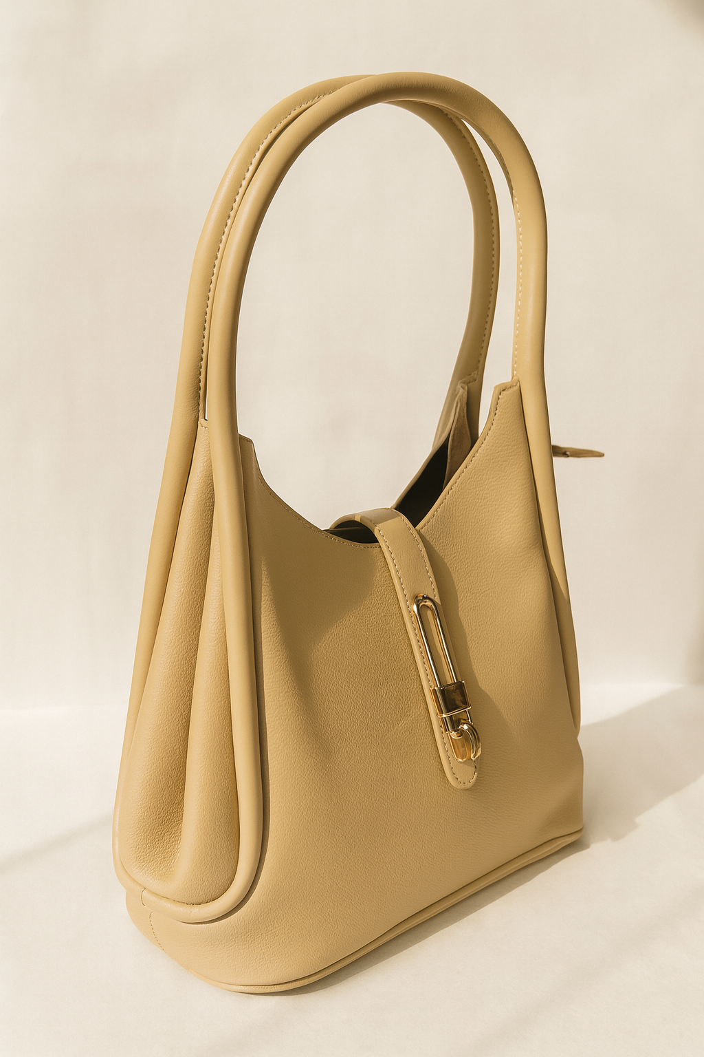 Tan Large Hobo Bag