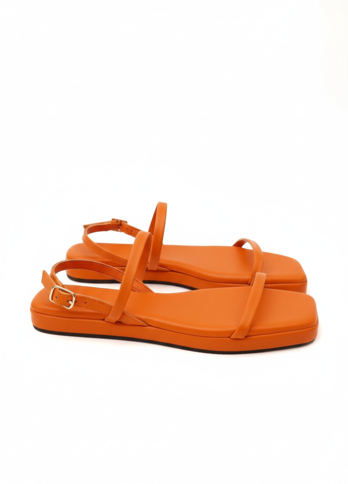 Bold Orange Sandals for Women