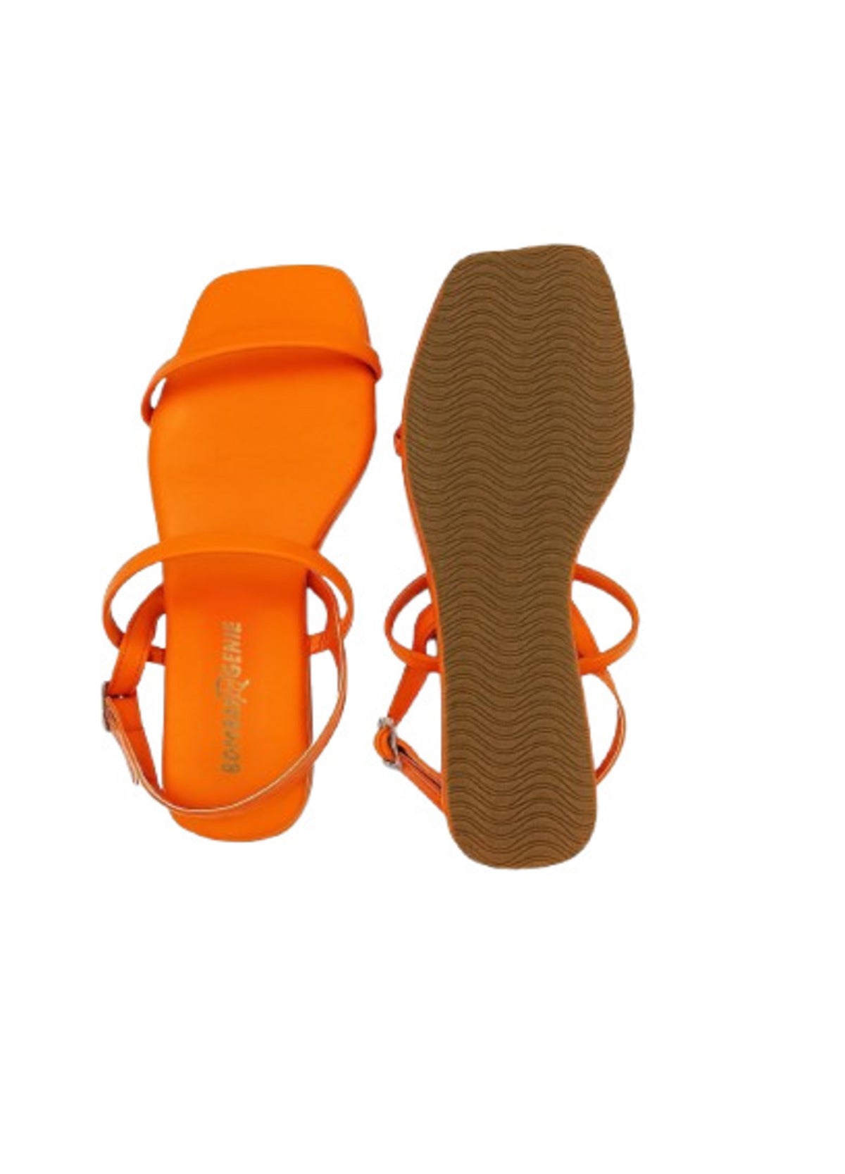 Bold Orange Sandals for Women