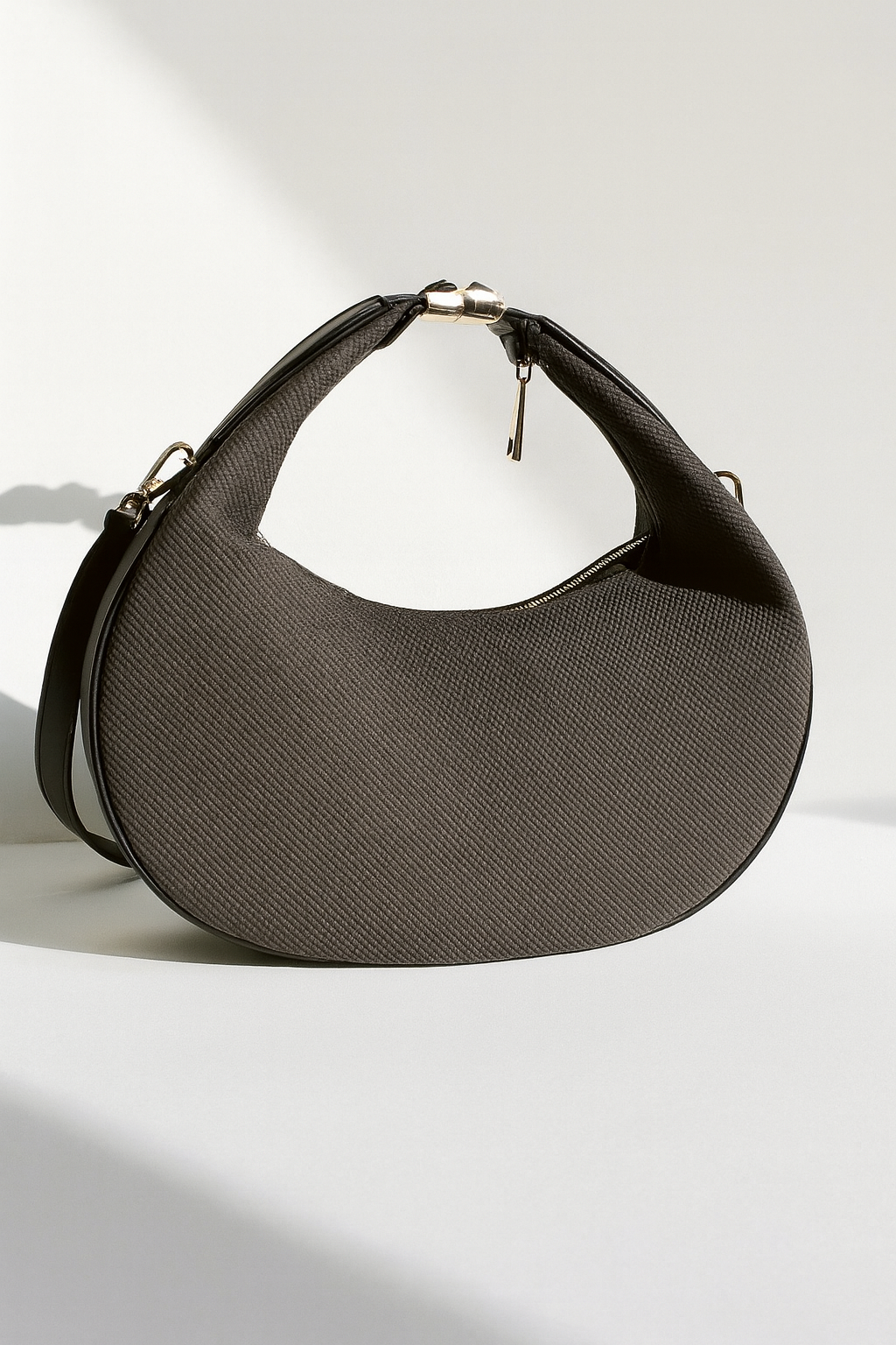 Black Hobo Handbag