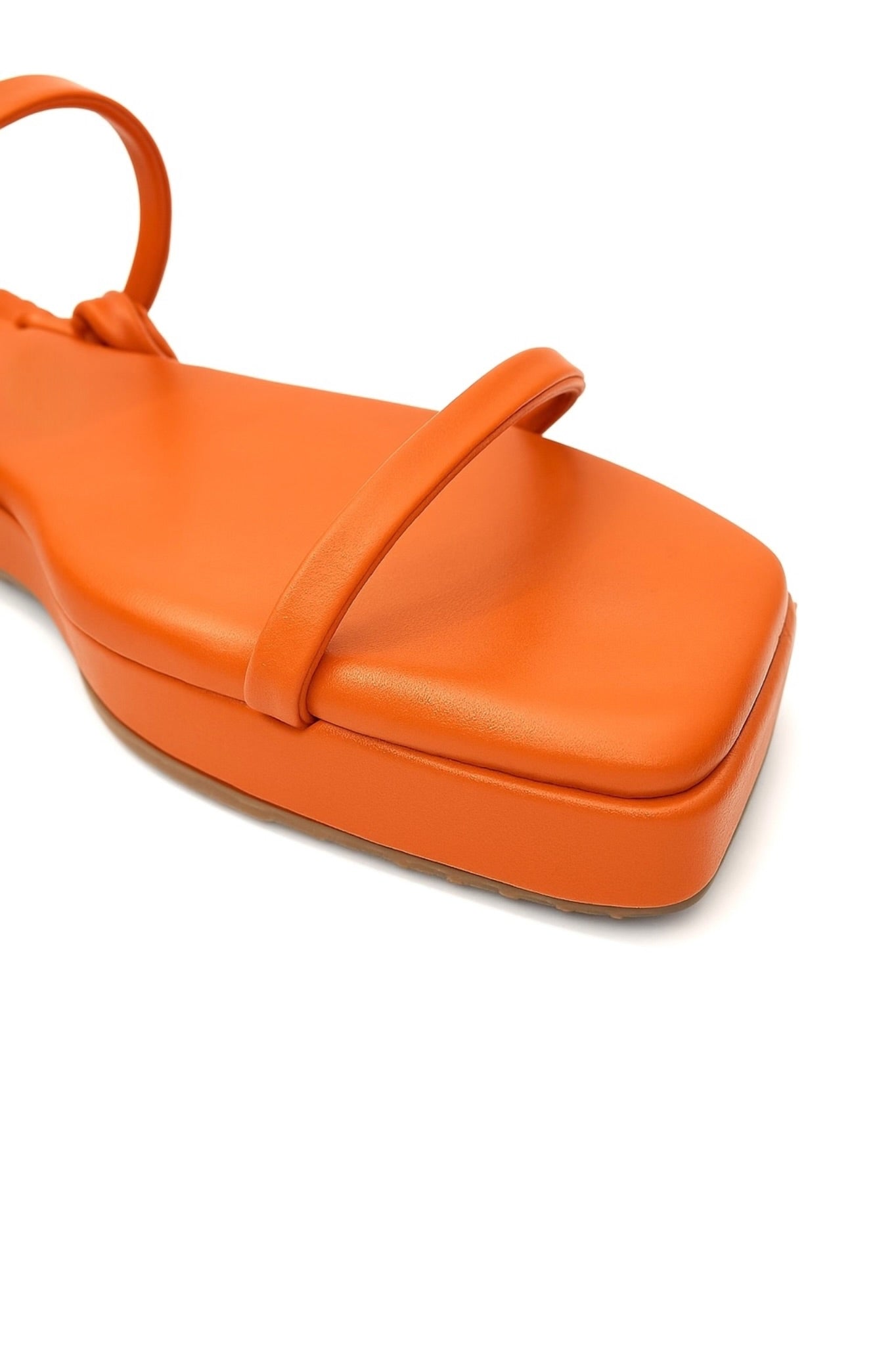 Bold Orange Sandals for Women