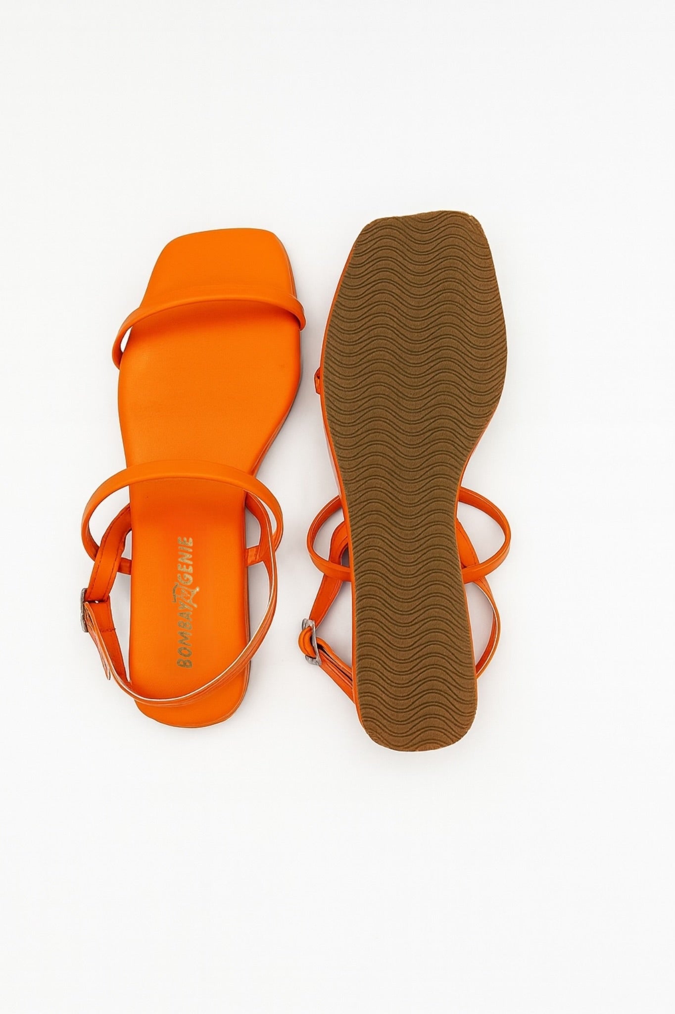 Bold Orange Sandals for Women