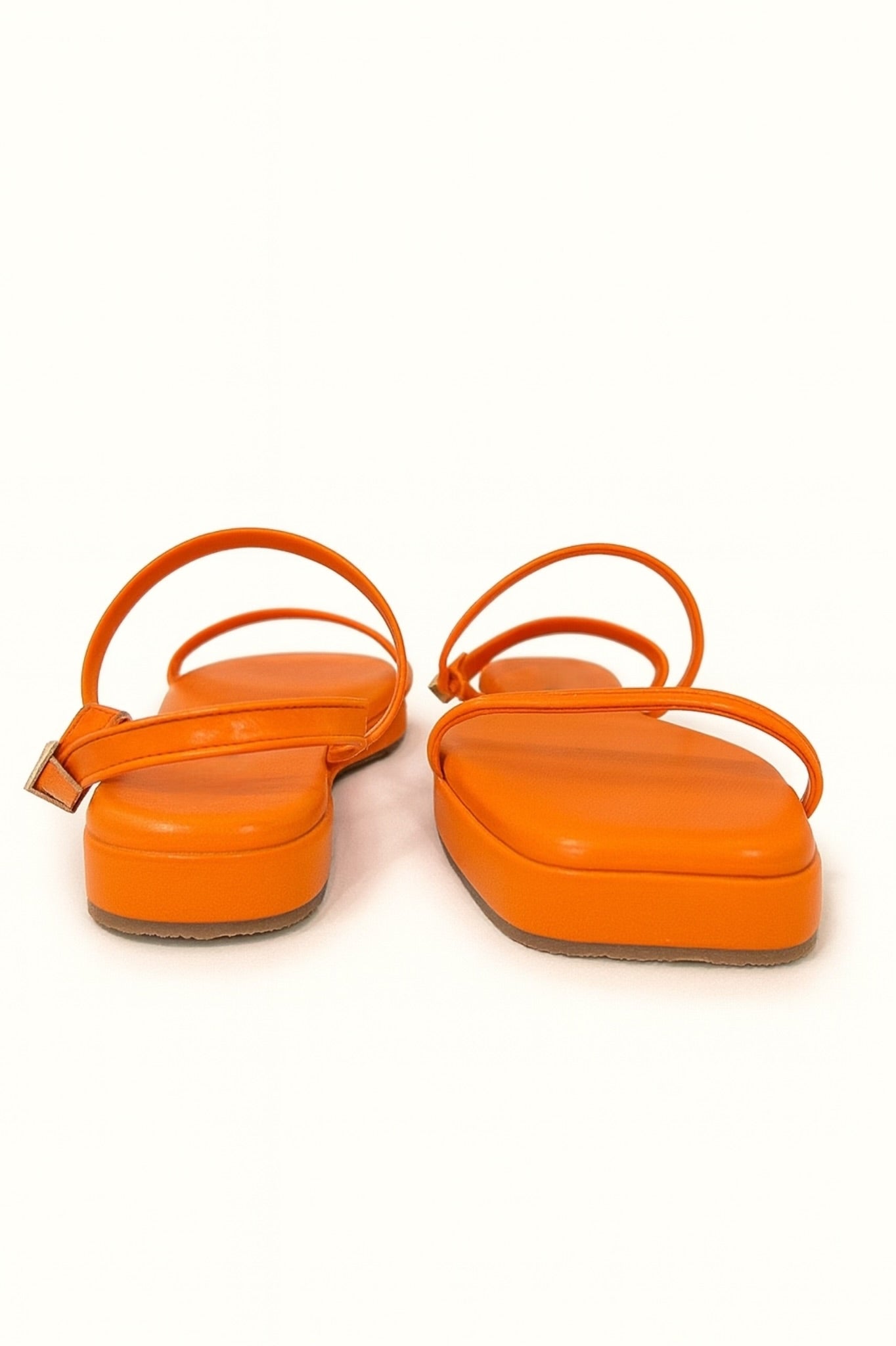 Bold Orange Sandals for Women