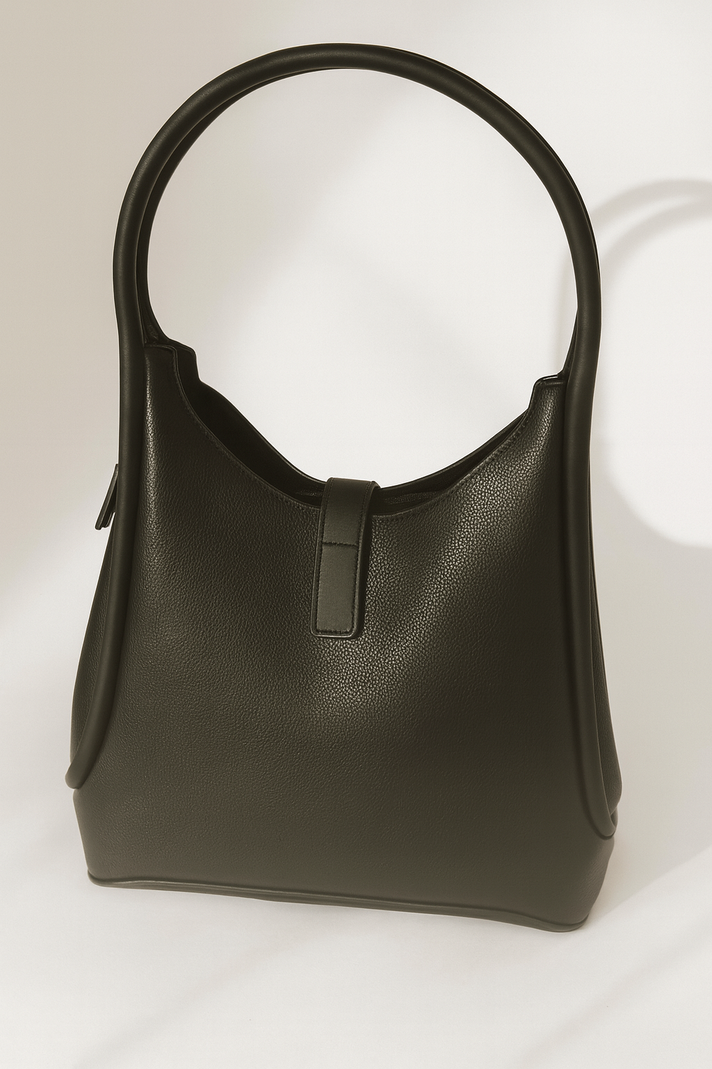 Black Large Hobo Bag