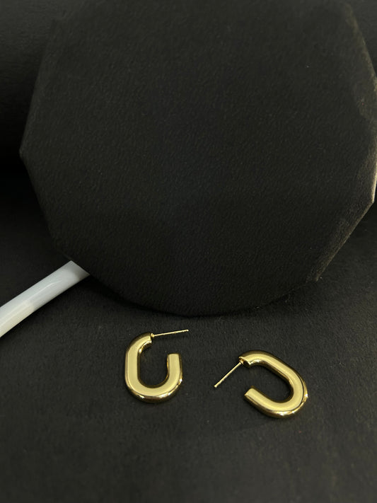 Dim Dim Golden Hoops